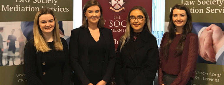Young solicitors sweep honours at mediation competition