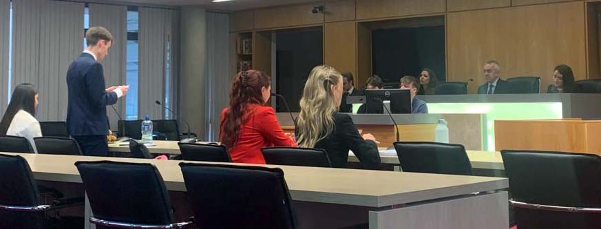 Student mock court paves path into profession
