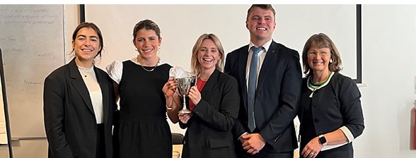 Law Society team takes Michael Peart prize