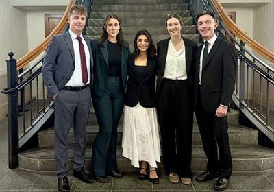 Blackhall team excels at FDI arbitration moot