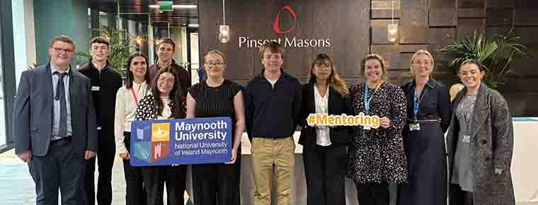 Pinsent Masons launches partnership with Maynooth