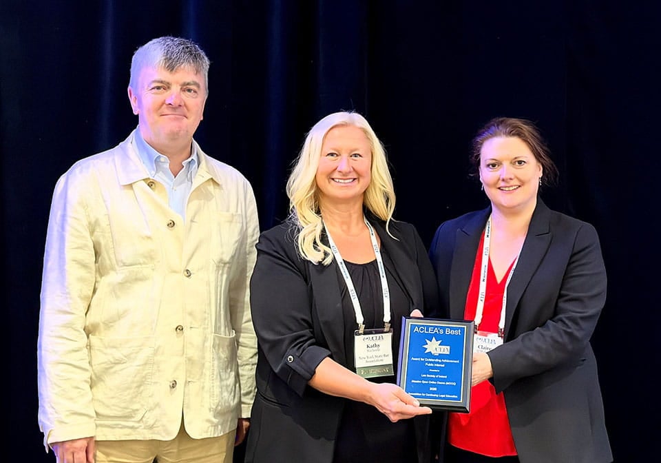 Legal-education award for Law Society MOOC