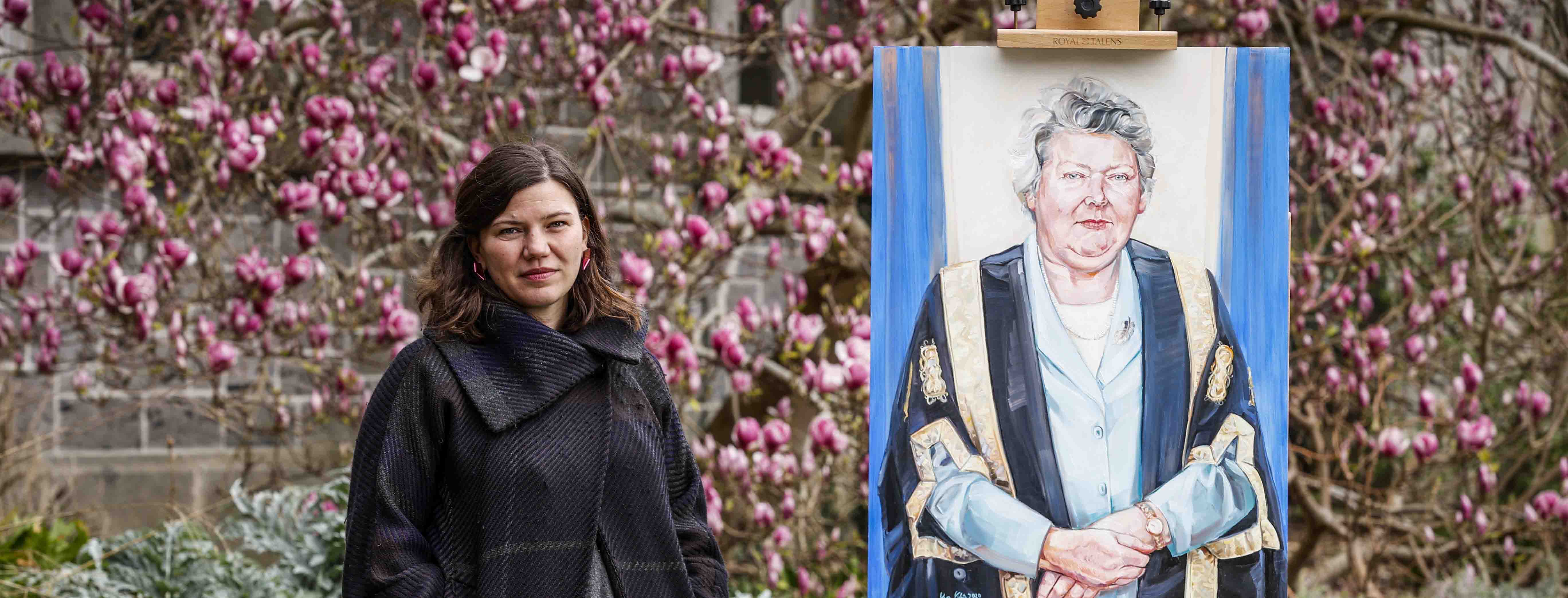 DCU unveils portrait of trailblazing judge and chancellor