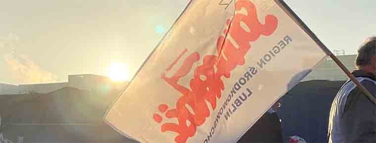 2000 Polish miners demonstrate outside CJEU