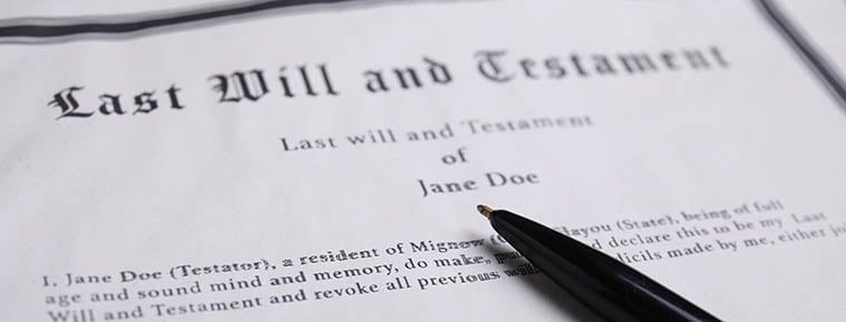 ‘Explain respective roles of executor and solicitor’