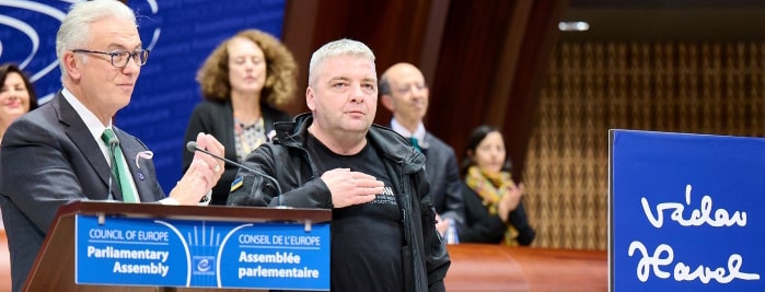 Ukrainian journalist wins Václav Havel prize