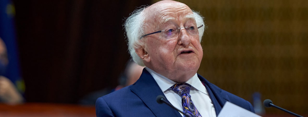 President Higgins to meet new ECtHR president