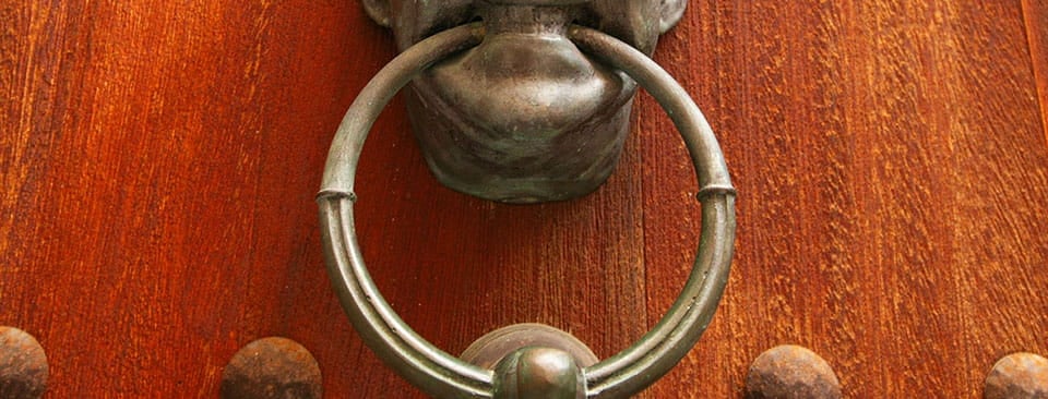 Knocking on your door