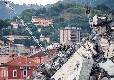 Motorway chief jailed for fatal bridge collapse
