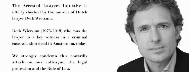 ‘Rule of law under attack’ as Dutch lawyer murdered