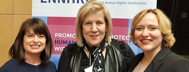 Logan takes chair at EU human rights network