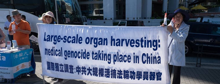 Media silence on forced organ-harvesting in China is denounced