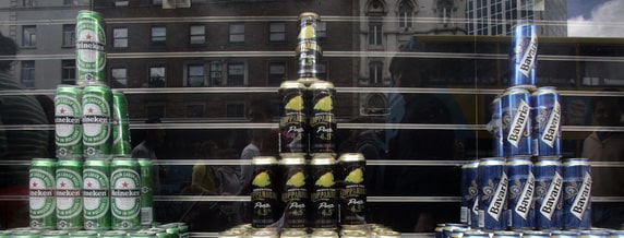 ‘Uneven’ compliance with alcohol-display rules