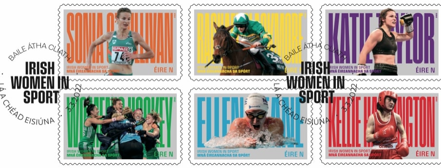Latest An Post stamps celebrate Irish sportswomen