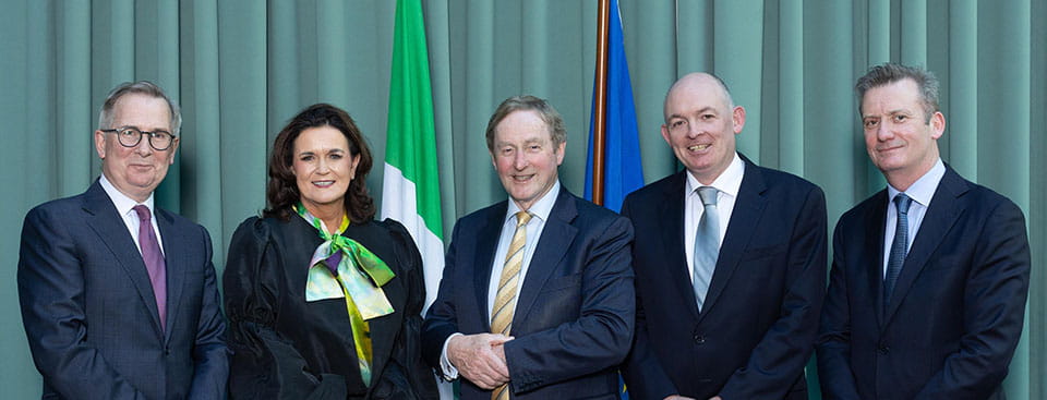 Enda Kenny to chair Ireland for Law