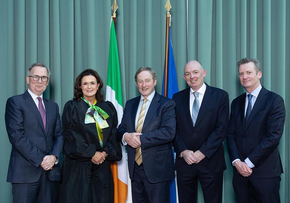 Ex-taoiseach Kenny chairs Ireland for Law