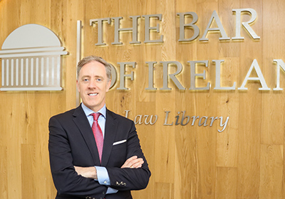Incoming Bar Council chair Séamus Clarke SC
