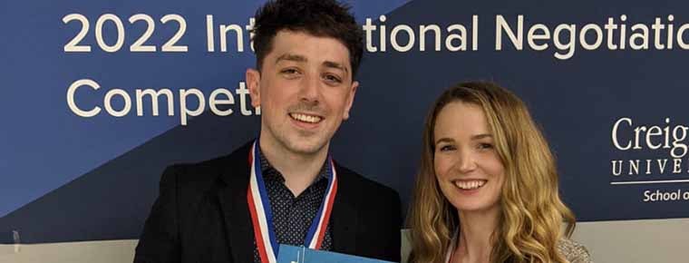 Blackhall duo placed third in global contest