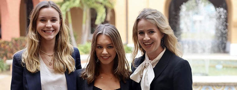 Blackhall team placed second in global mooting contest