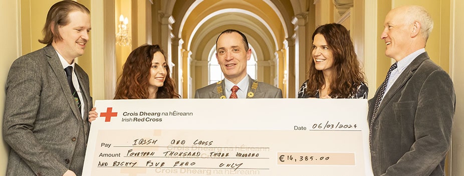 PPC trainees raise €14,385 for Irish Red Cross