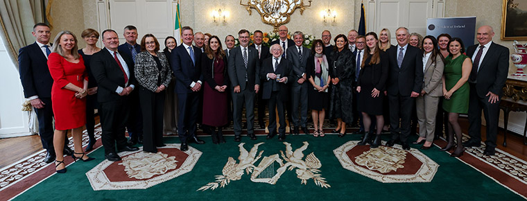 Law Society honours Higgins for services to justice