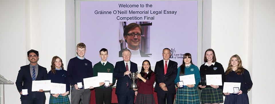 Gráinne O’Neill memorial legal essay competition 2026.