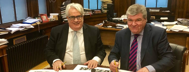 Chief Justice print to benefit Calcutta Run