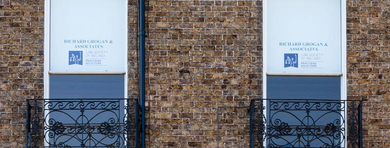 Solicitors fly the member logo flag