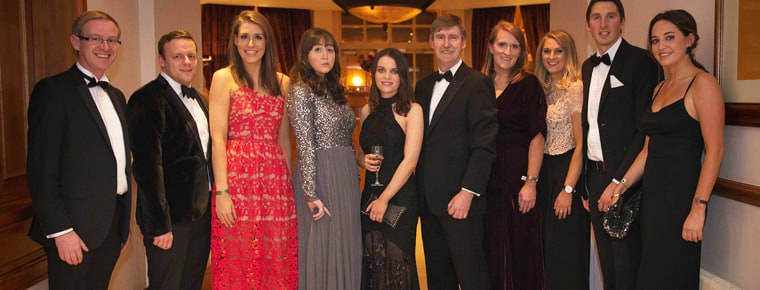 Young solicitors put on the glitz at gala ball