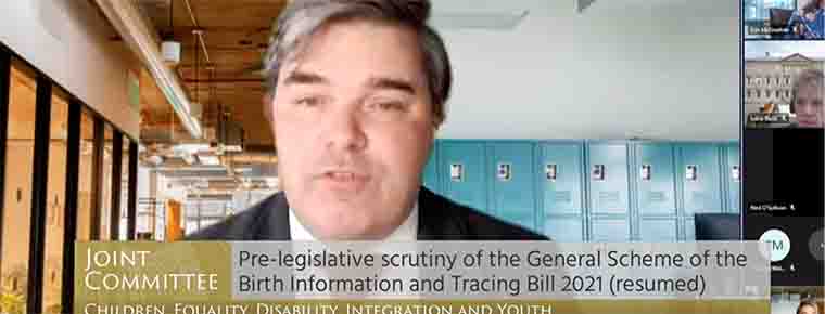 Birth tracing bill is superfluous to existing GDPR rights, lawyers say