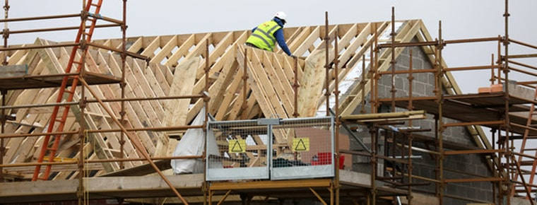 Housing improvement eases construction drop