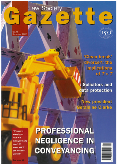 Avoiding professional negligence  in conveyancing 