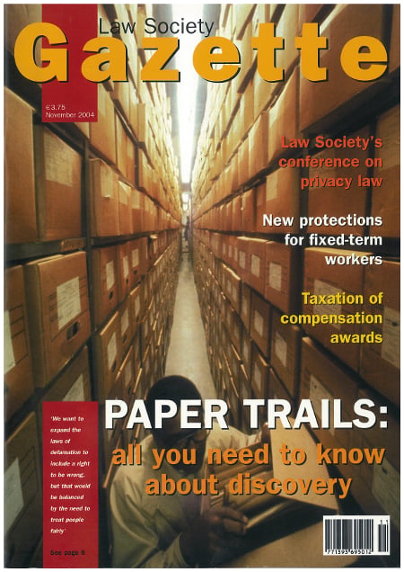 Following the paper trail
