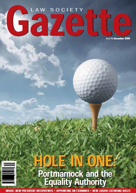 Hole in One: Portmarnock and the Equality Authority