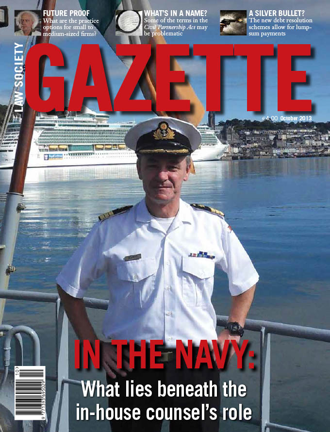 In the navy: What lies beneath the in-house counsel's role