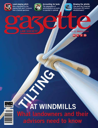 Tilting at windmills: What landowners and their advisors need to know