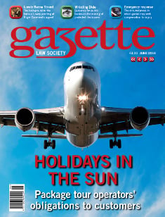 Holidays in the Sun: package tour operators' obligations to customers