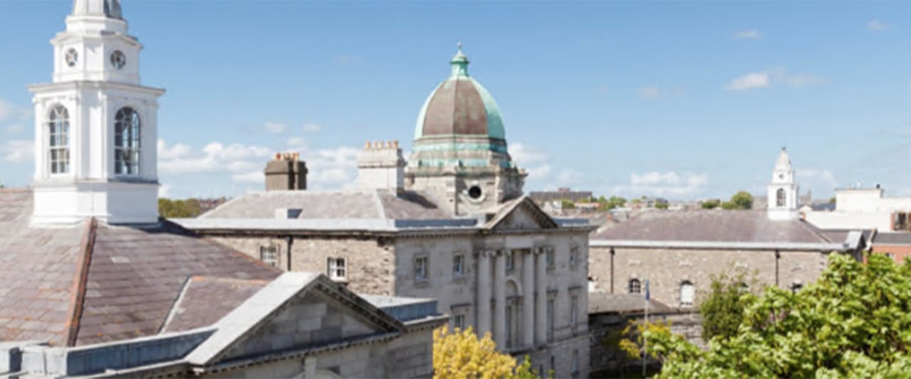 Blackhall Place arial shot
