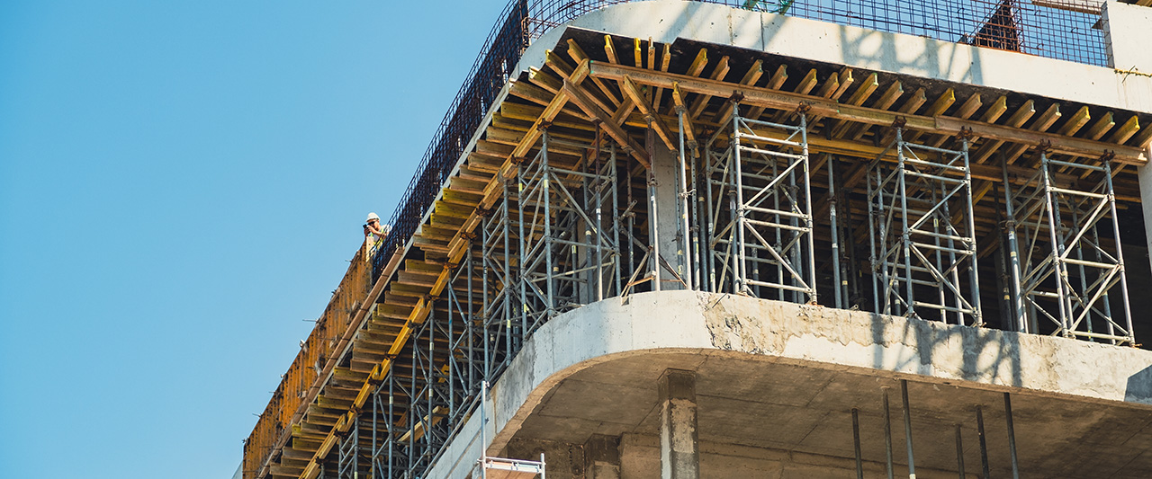 A building in progress