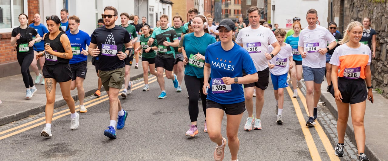 participants at the 2025 Calcutta Run