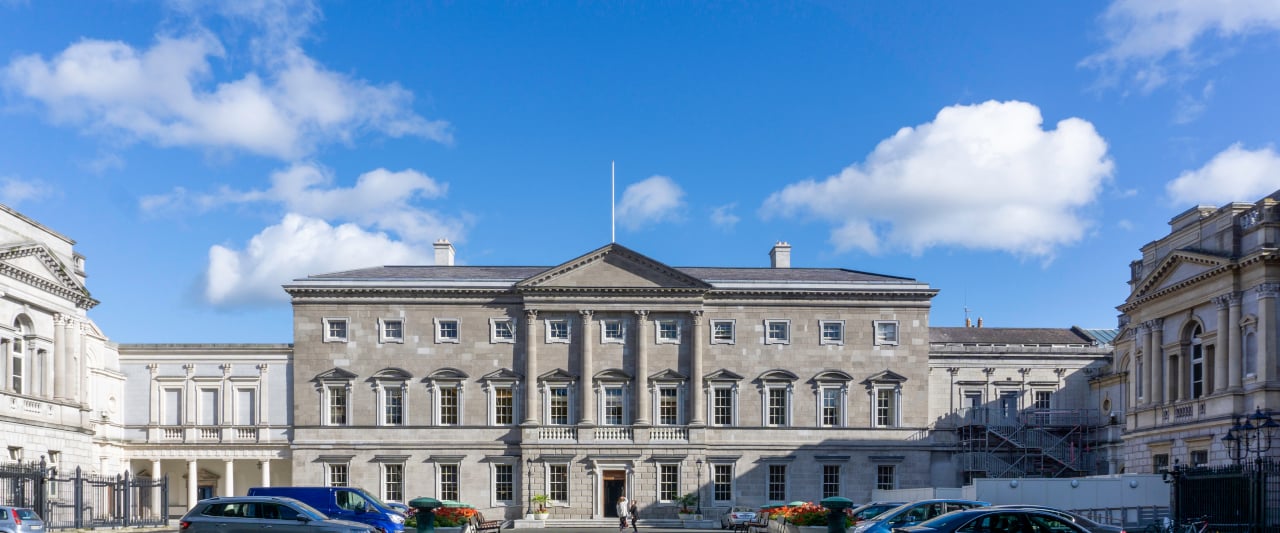 Leinster house in Dublin