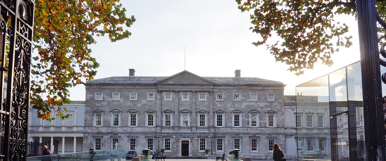 Leinster House in Dublin 2