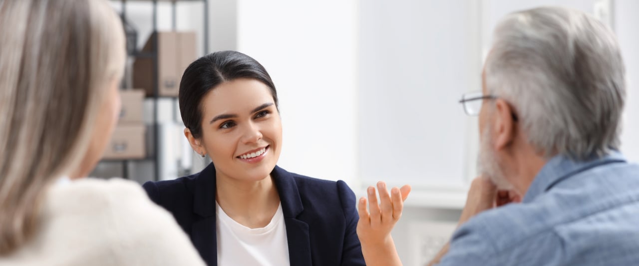 A solicitor advising older clients