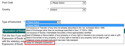 Revenue.ie screenshot