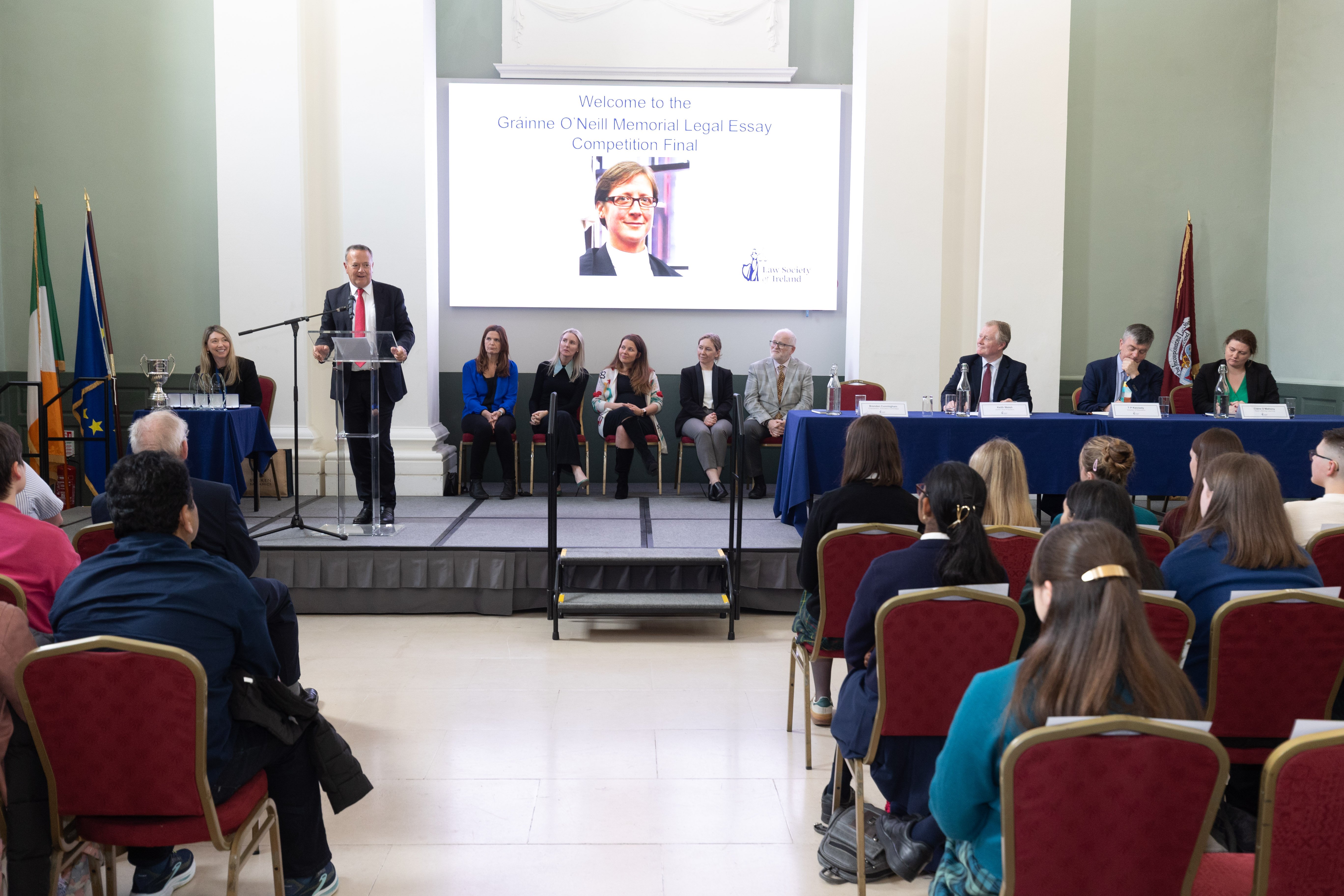 Photo of the Gráinne O'Neill ceremony