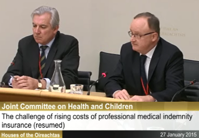 Law Society attends Health Committee January 2015