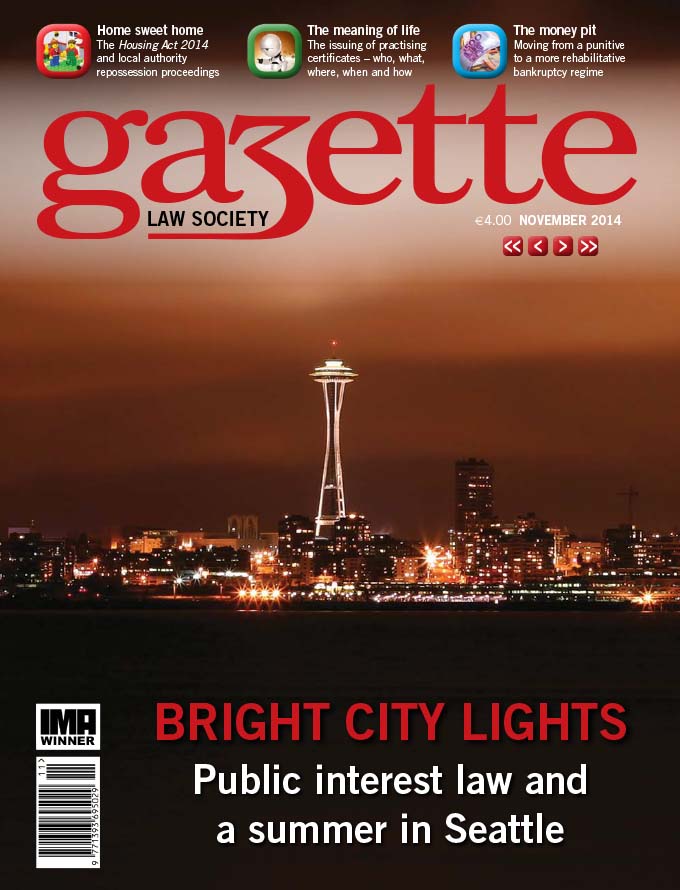 Bright city lights - Public interest law and a summer in Seattle