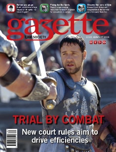 Trial by combat: new court rules aim to drive efficiencies 